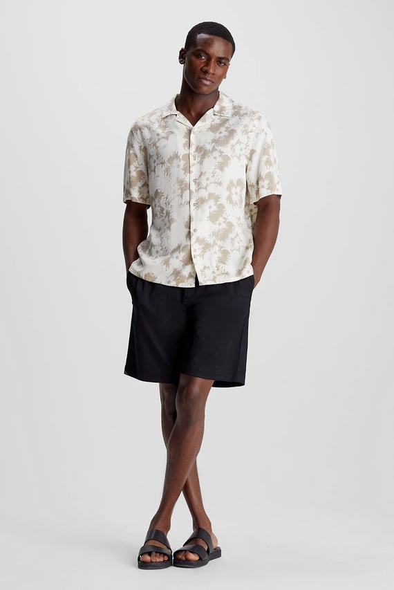 Рубашка с коротким рукавом VISCOSE FLOWER AOP S S SHIRT