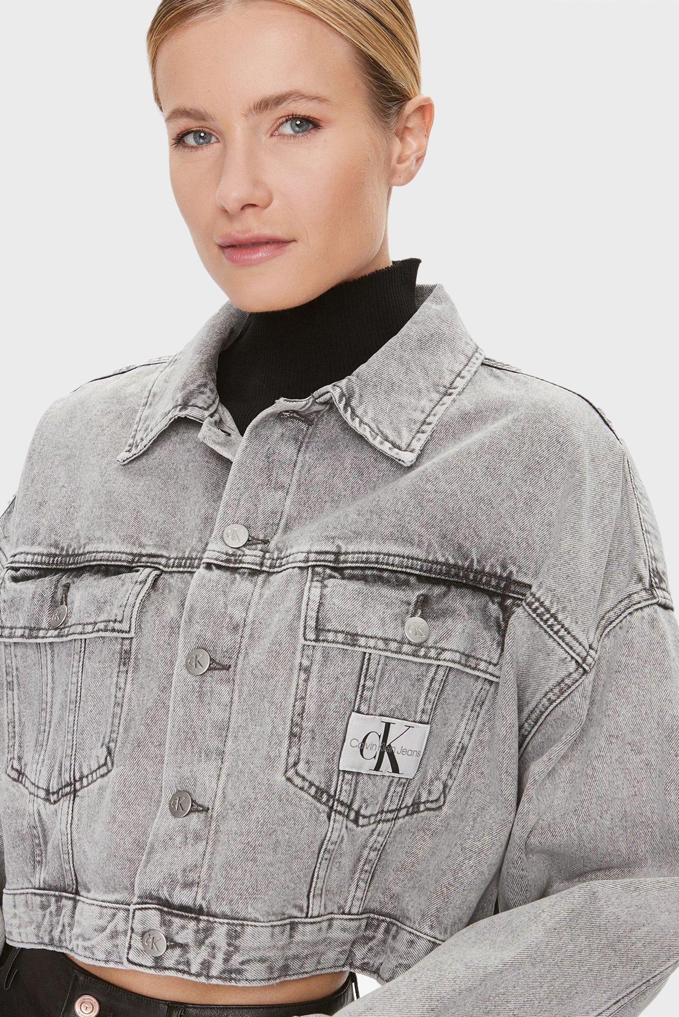 Куртка джинсовая EXTR OVERSIZE CROP DENIM JACKET 1