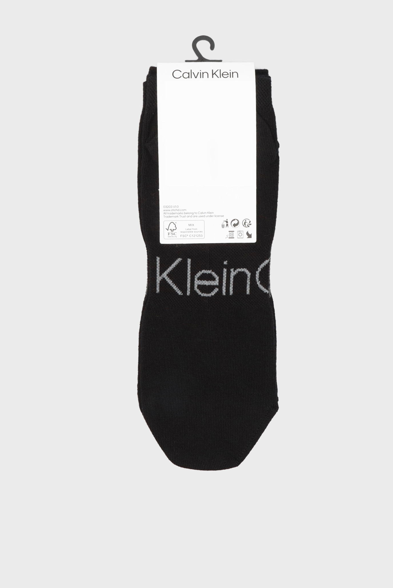 Носки CK MEN SNEAKER 2P LOGO RIBBON 2