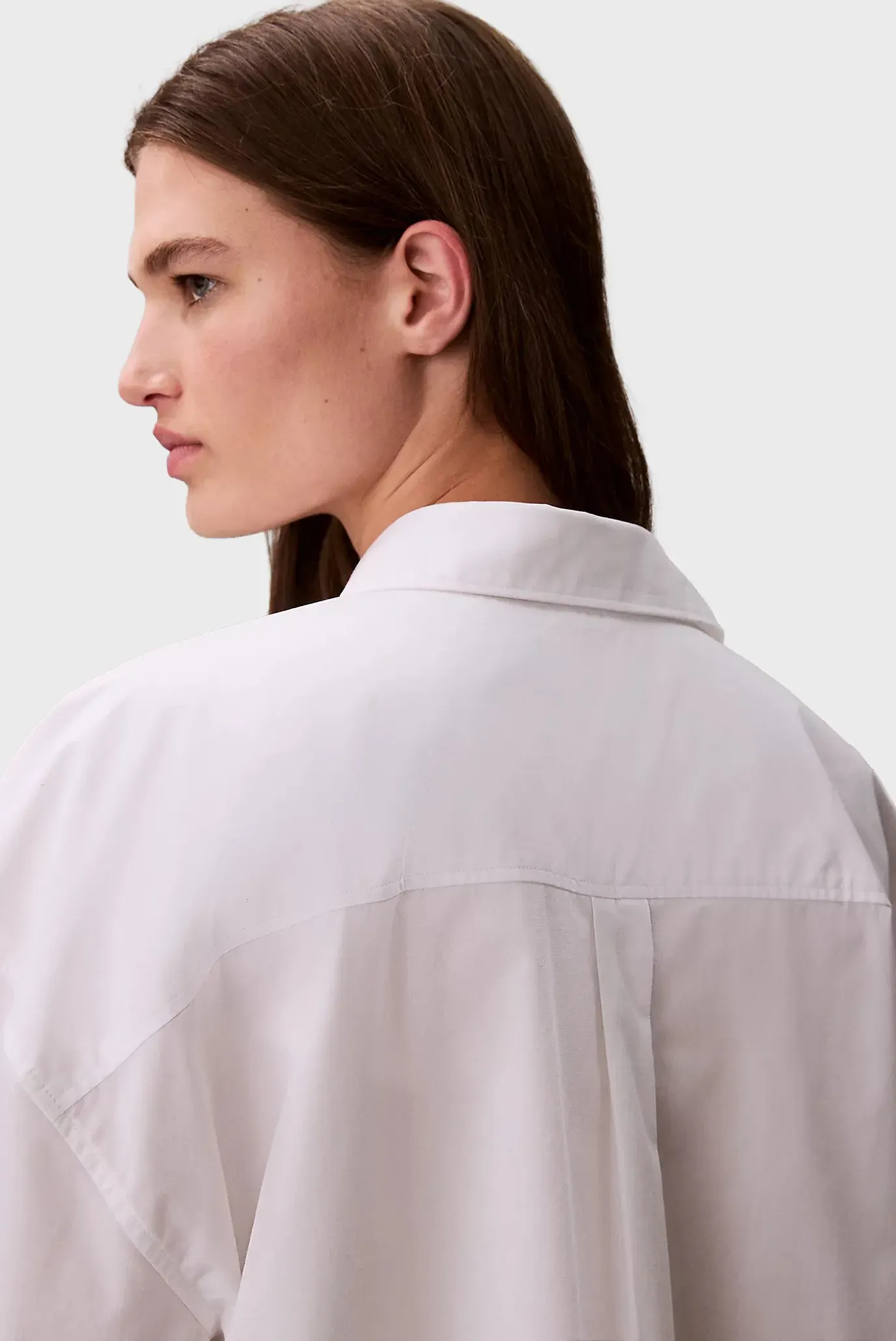 Рубашка Crisp Poplin Oversized Cropped S 5