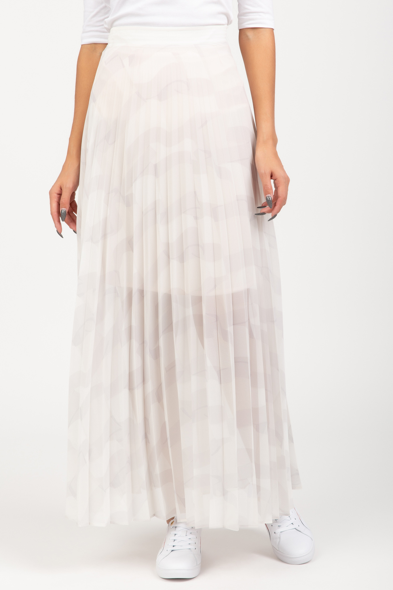 Юбка ICON CHIFFON PLEATED LONG SKIRT 3