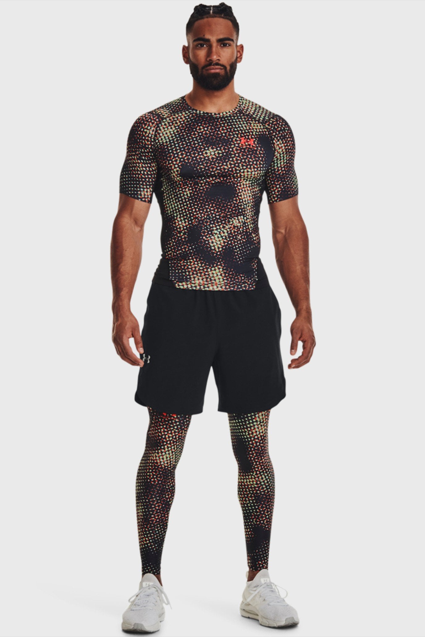 Футболка UA HG Armour Prtd Comp SS 2