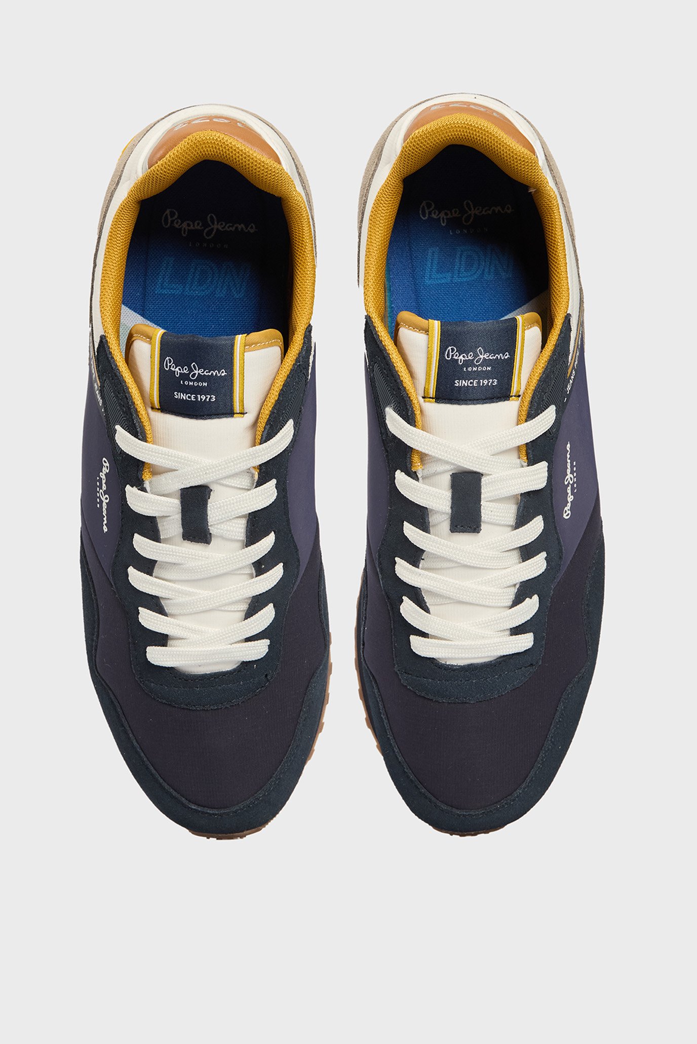 Мужские темно-синие кроссовки LONDON MUSE MPepe Jeans Мужские темно-синие кроссовки LONDON MUSE M 4