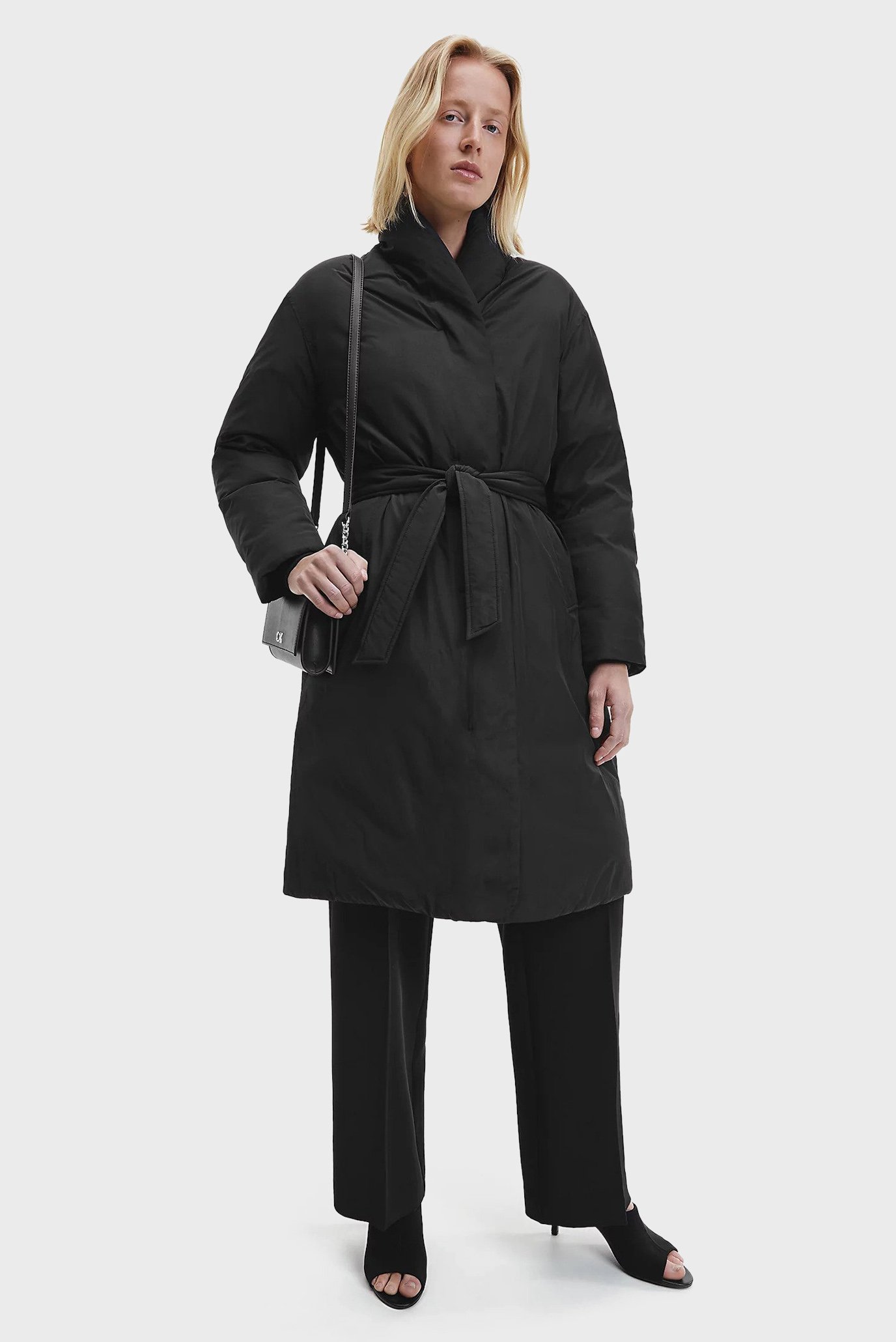 Куртка зимняя RECYCLED DOWN WRAP PUFFER COATCalvin Klein Куртка зимняя RECYCLED DOWN WRAP PUFFER COAT 8