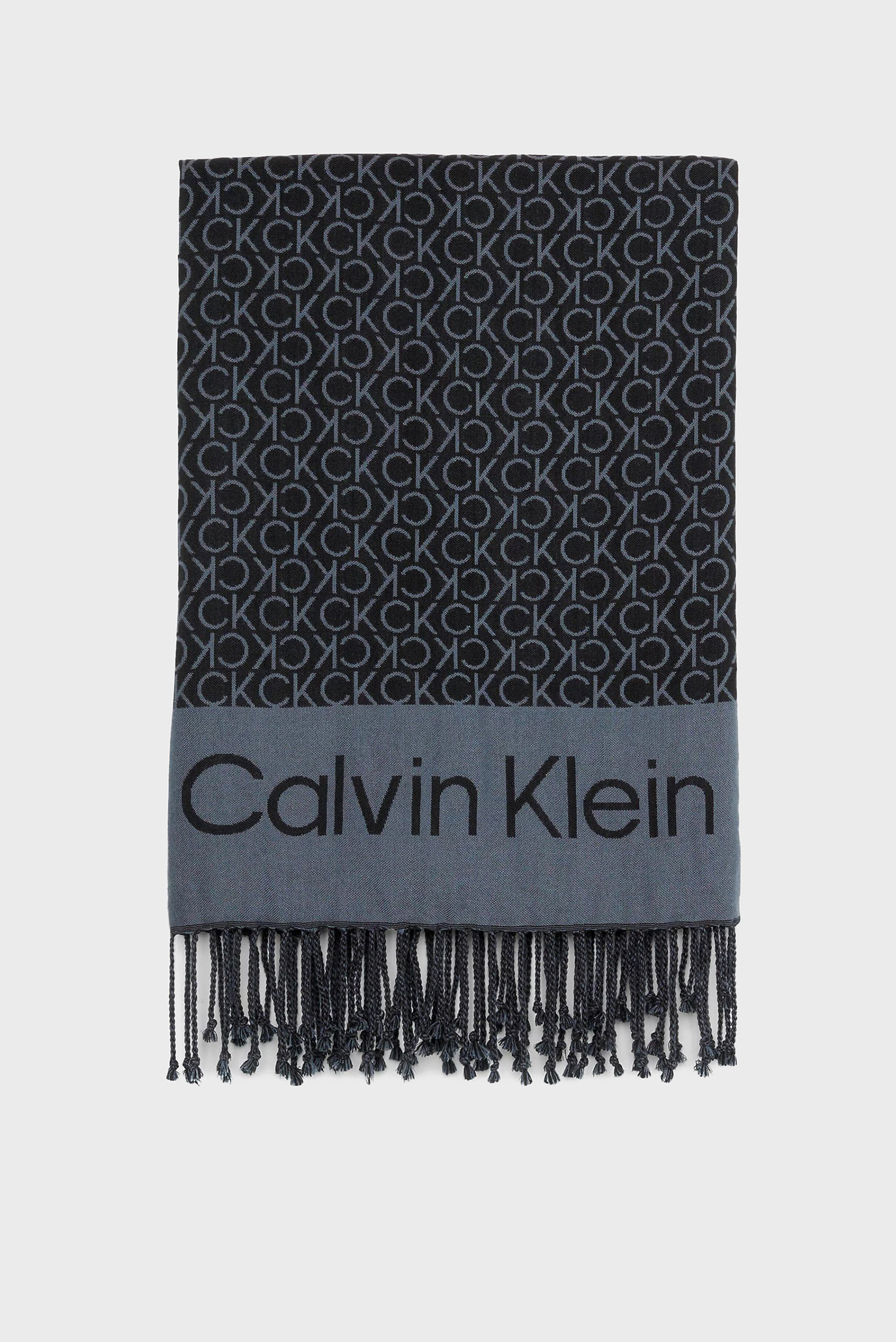 Шарф FRINGES MONOGRAM SCARF 100X200 1