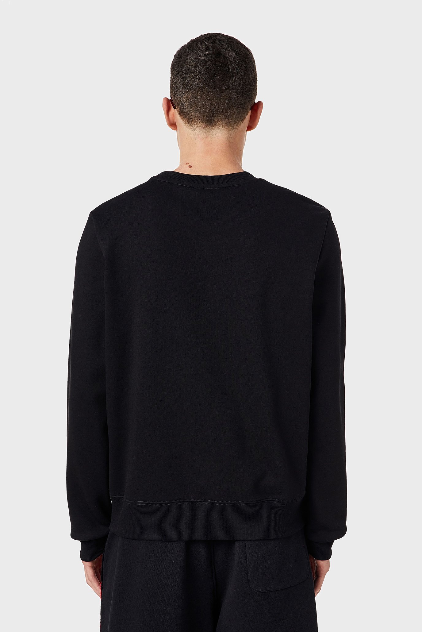 Мужской черный свитшот S-GINN-C2 3