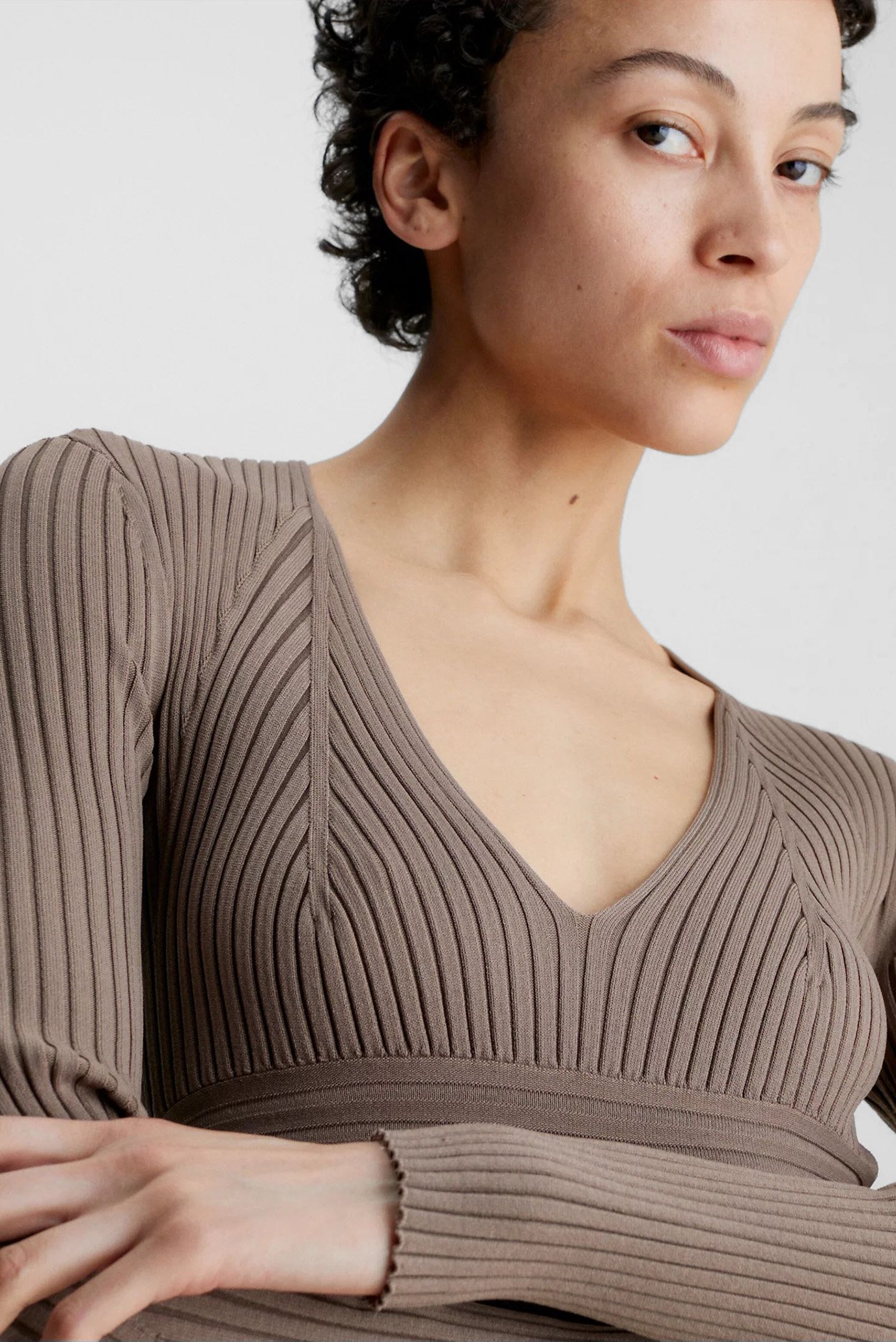 Платье SENSUAL ICONIC RIB DRESSCalvin Klein Платье SENSUAL ICONIC RIB DRESS 2