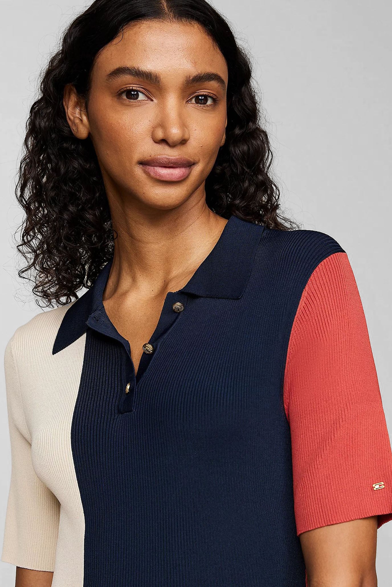 Платье RIB STRIPES POLO SS SWT DRESS 3