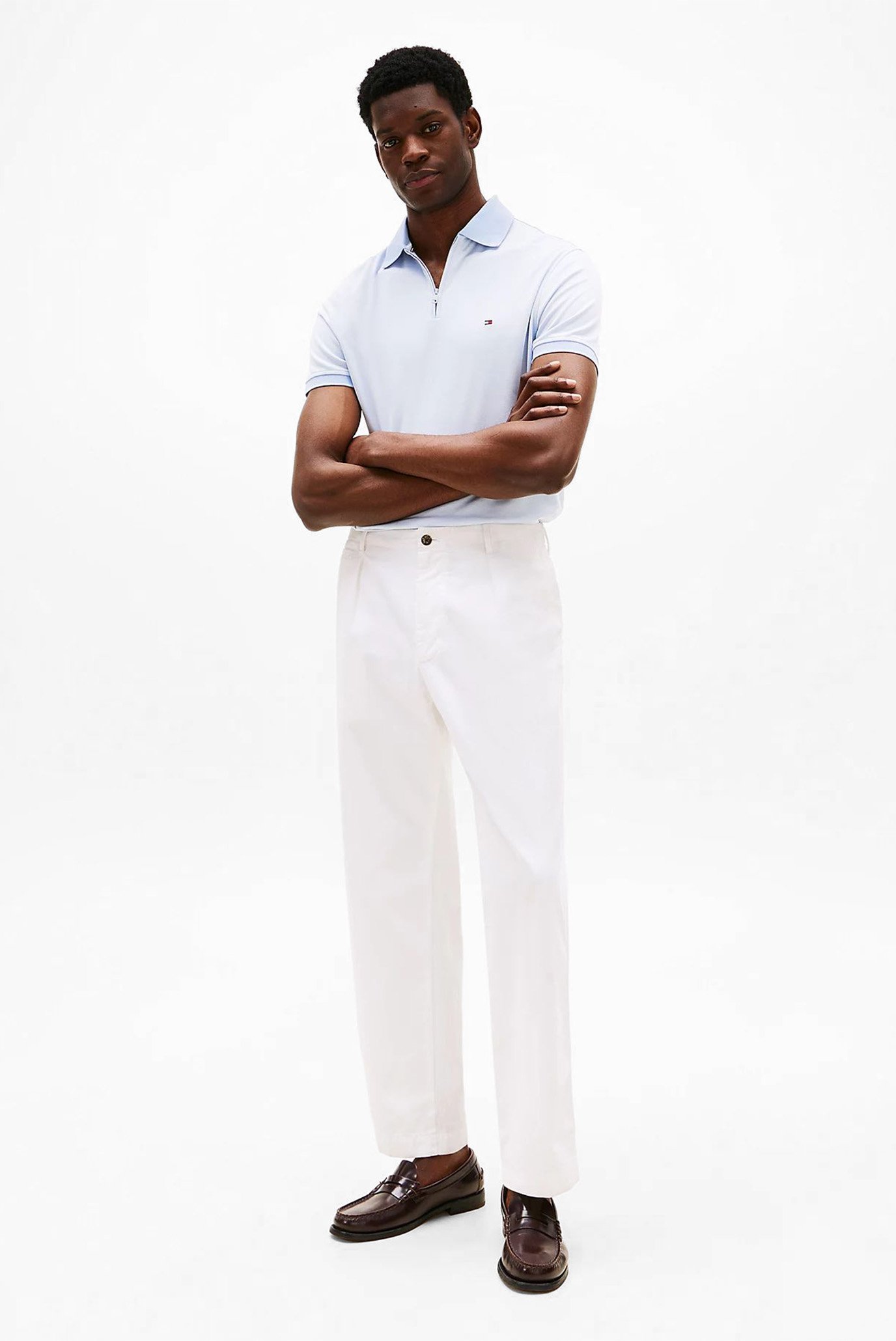 Поло PERFORMANCE OXFORD ZIP REG POLO 2