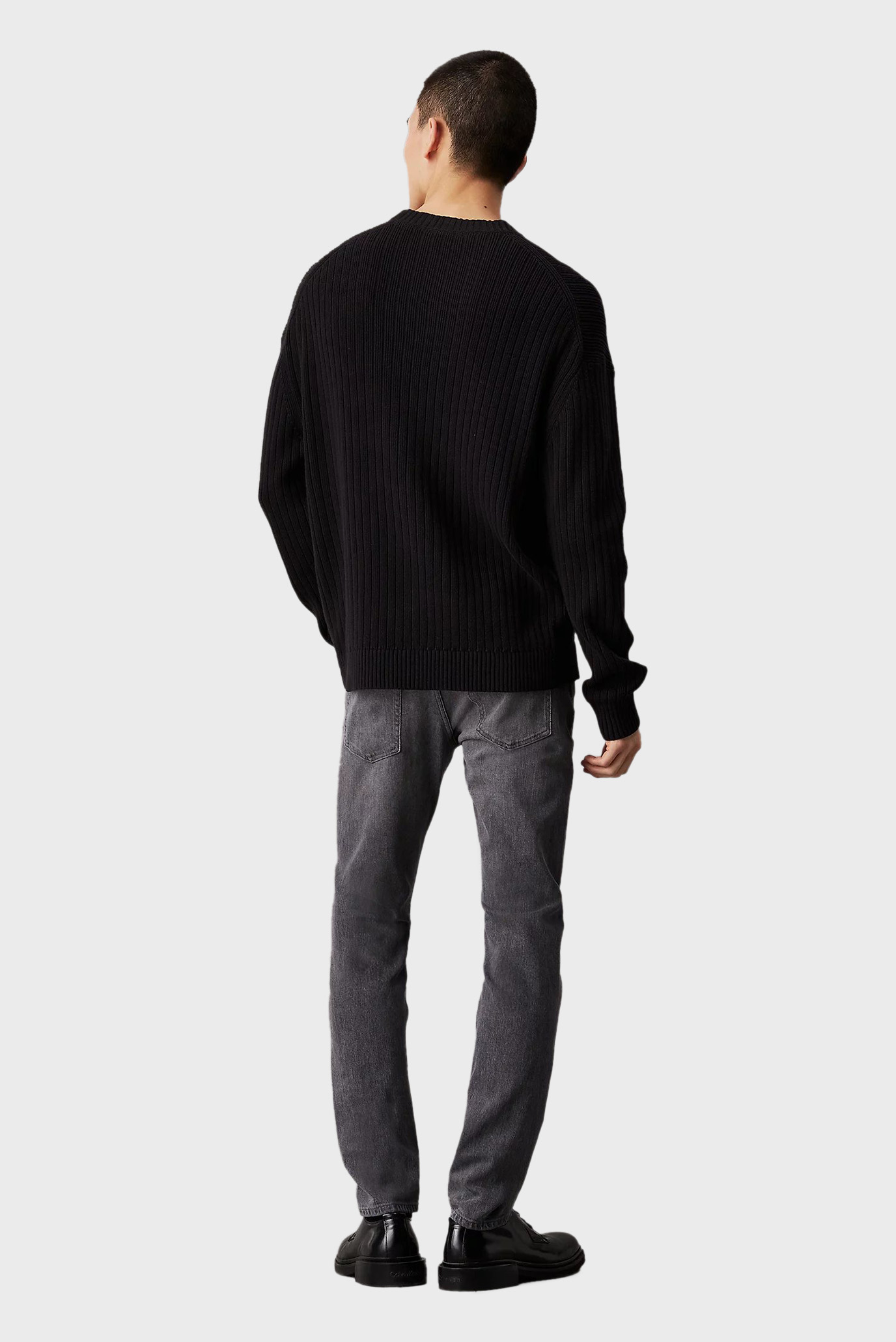 Мужские темно-серые джинсы SLIM TAPER 3