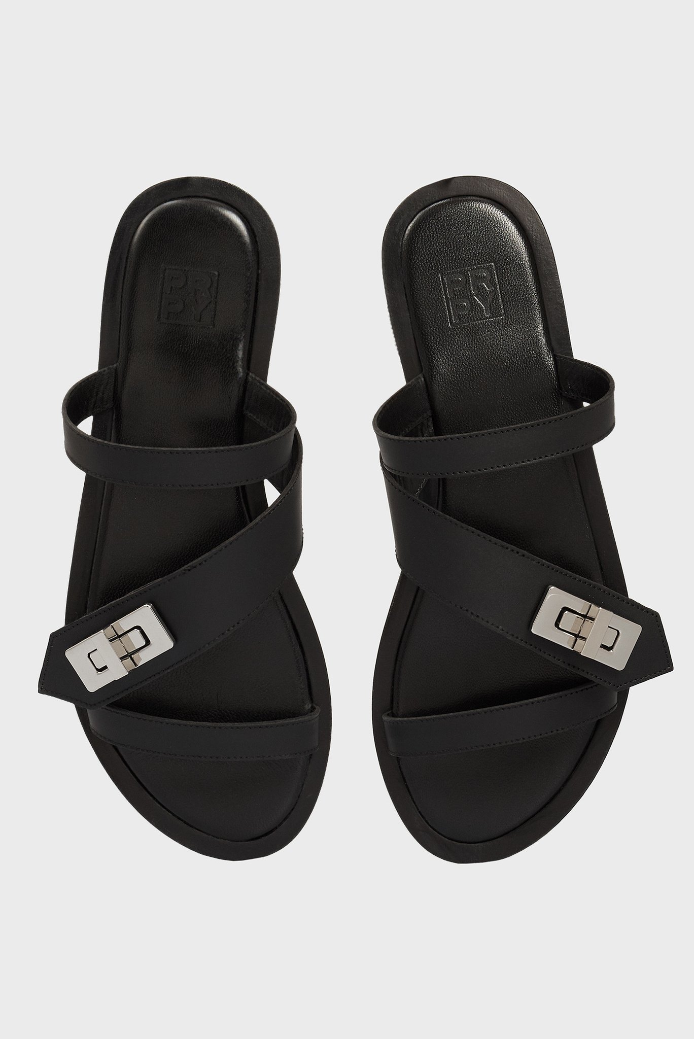 Женские черные слайдеры Federica 5