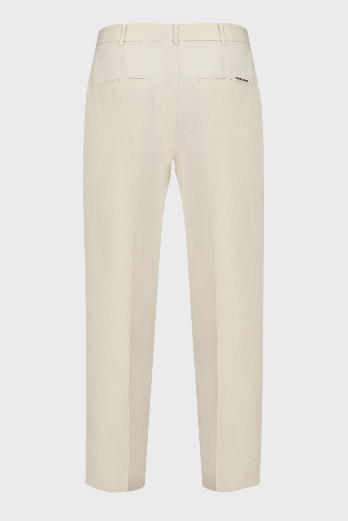 Штаны LINEN BLEND SLIM STRAIGHT PANT 2