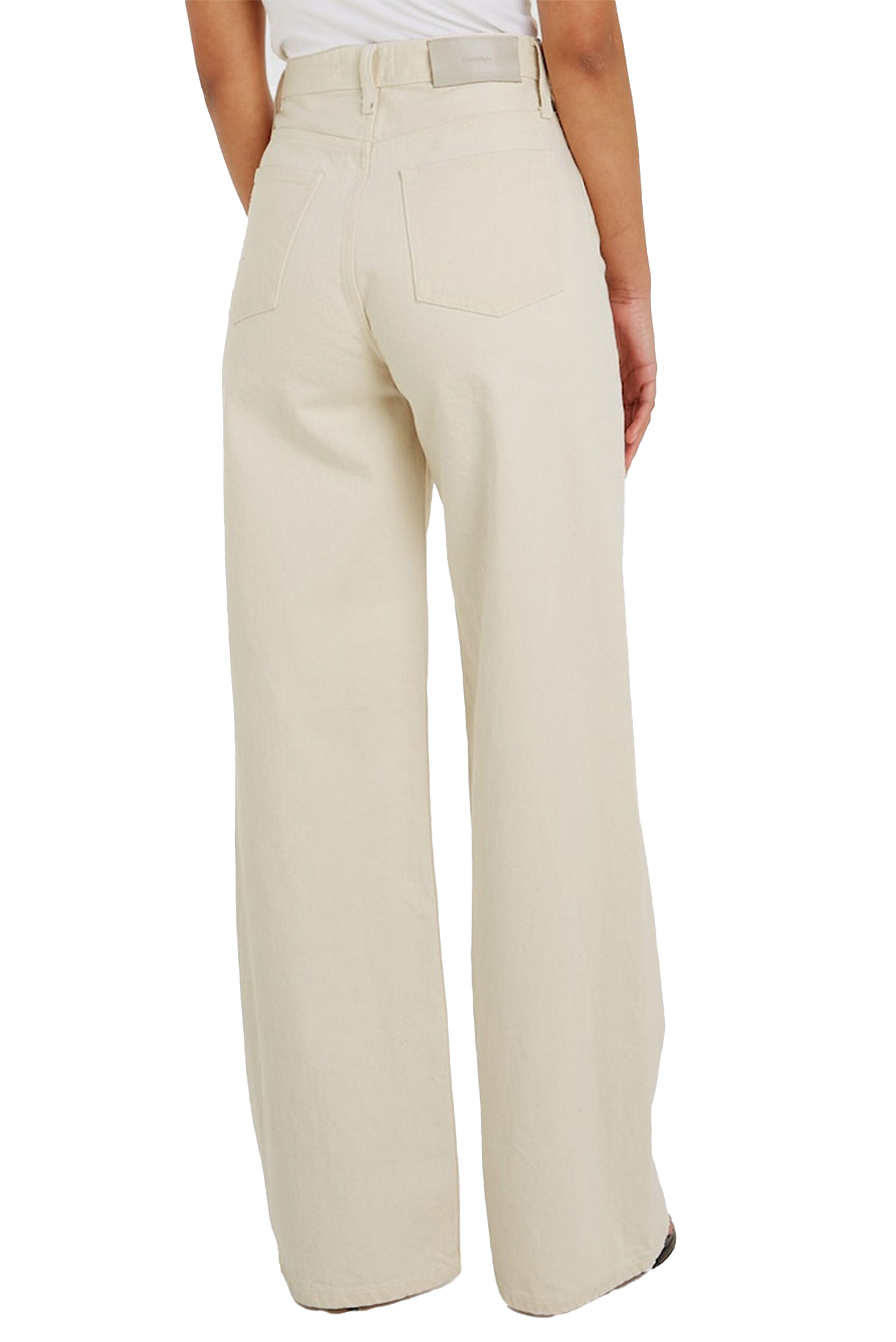 Джинсы HIGH RISE WIDE - ECRU 3