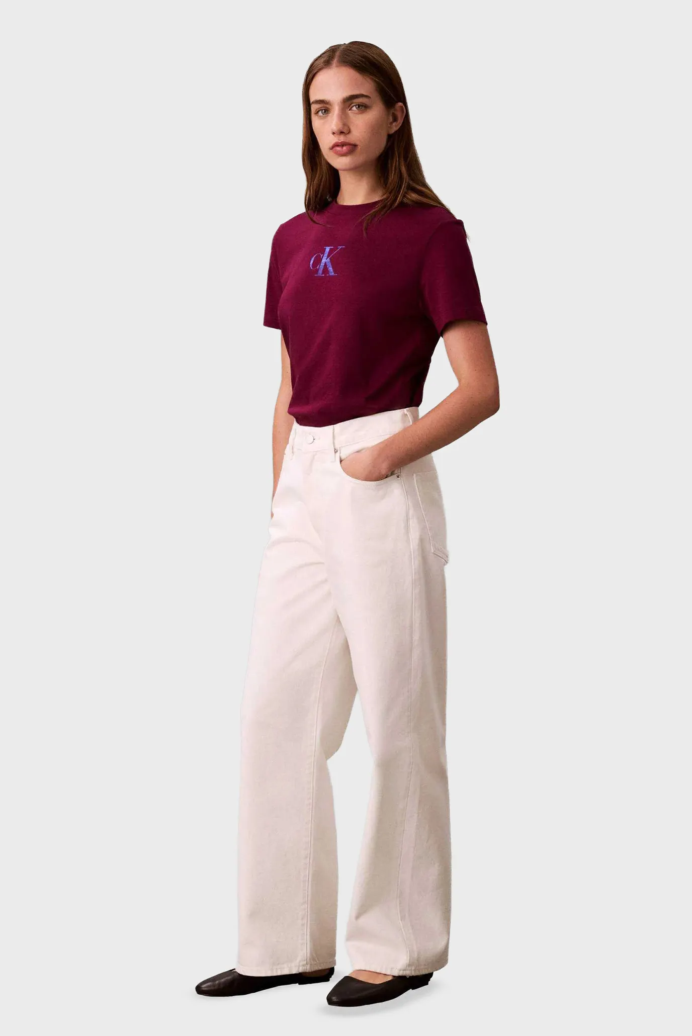 Футболка SS CLASSIC FOIL CK TEE 2