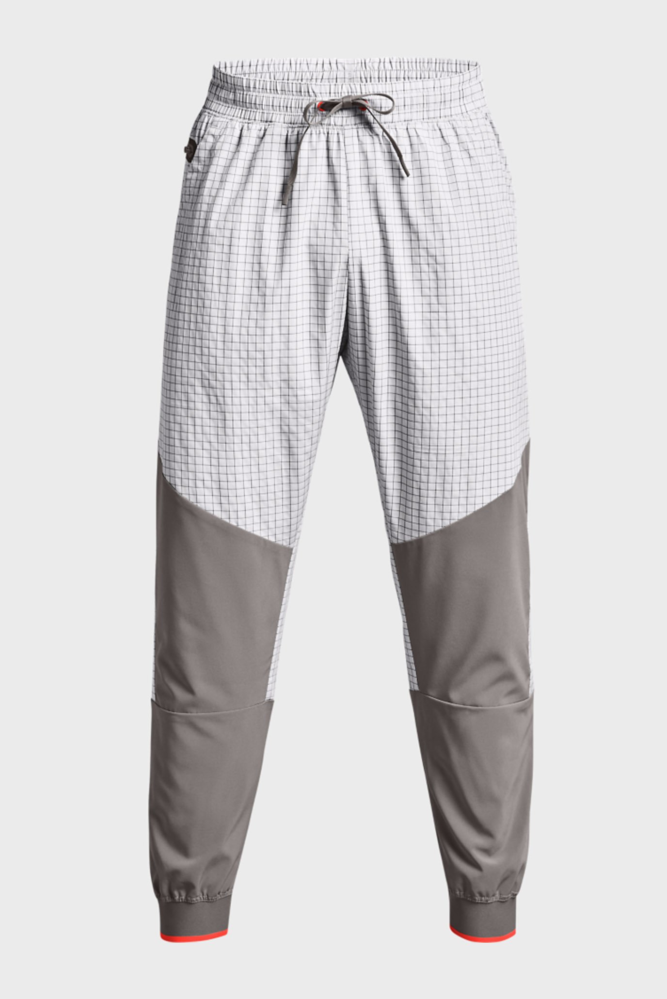 Мужские светло-серые спортивные брюки UA RUSH ™ LEGACY WIND PANT Under Armour Мужские светло-серые спортивные брюки UA RUSH ™ LEGACY WIND PANT 5