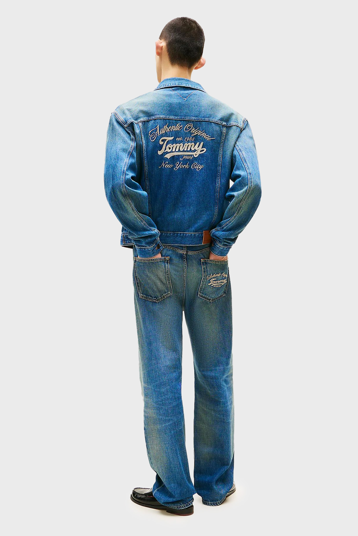 Куртка джинсовая PLEATED TRUCKER JACKET CI2037 3