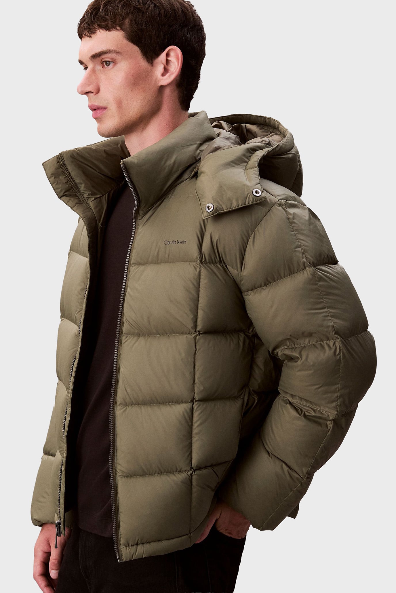 Куртка зимняя LS NYLON QUILTED DETACHABLE HOOD 5