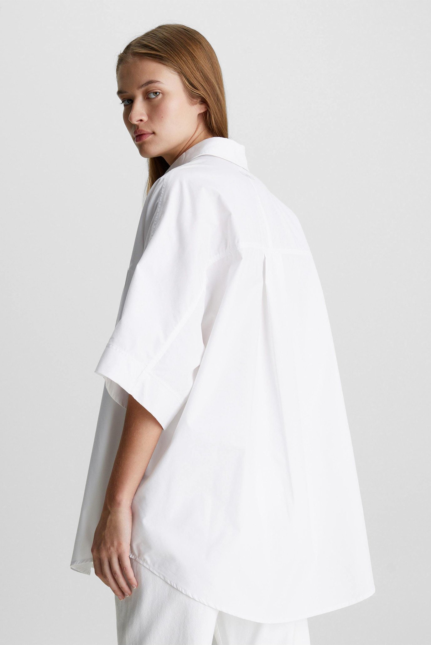 Рубашка с коротким рукавом OVERSIZE SS COTTON SHIRT 3