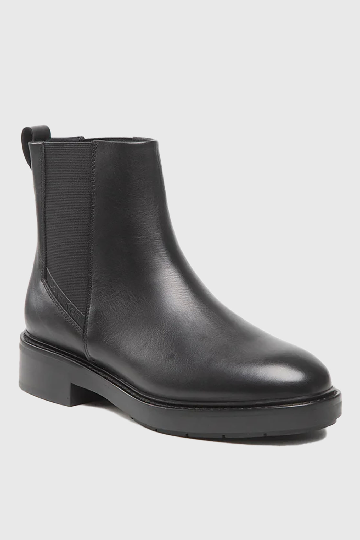 Calvin klein deals rubber sole boots