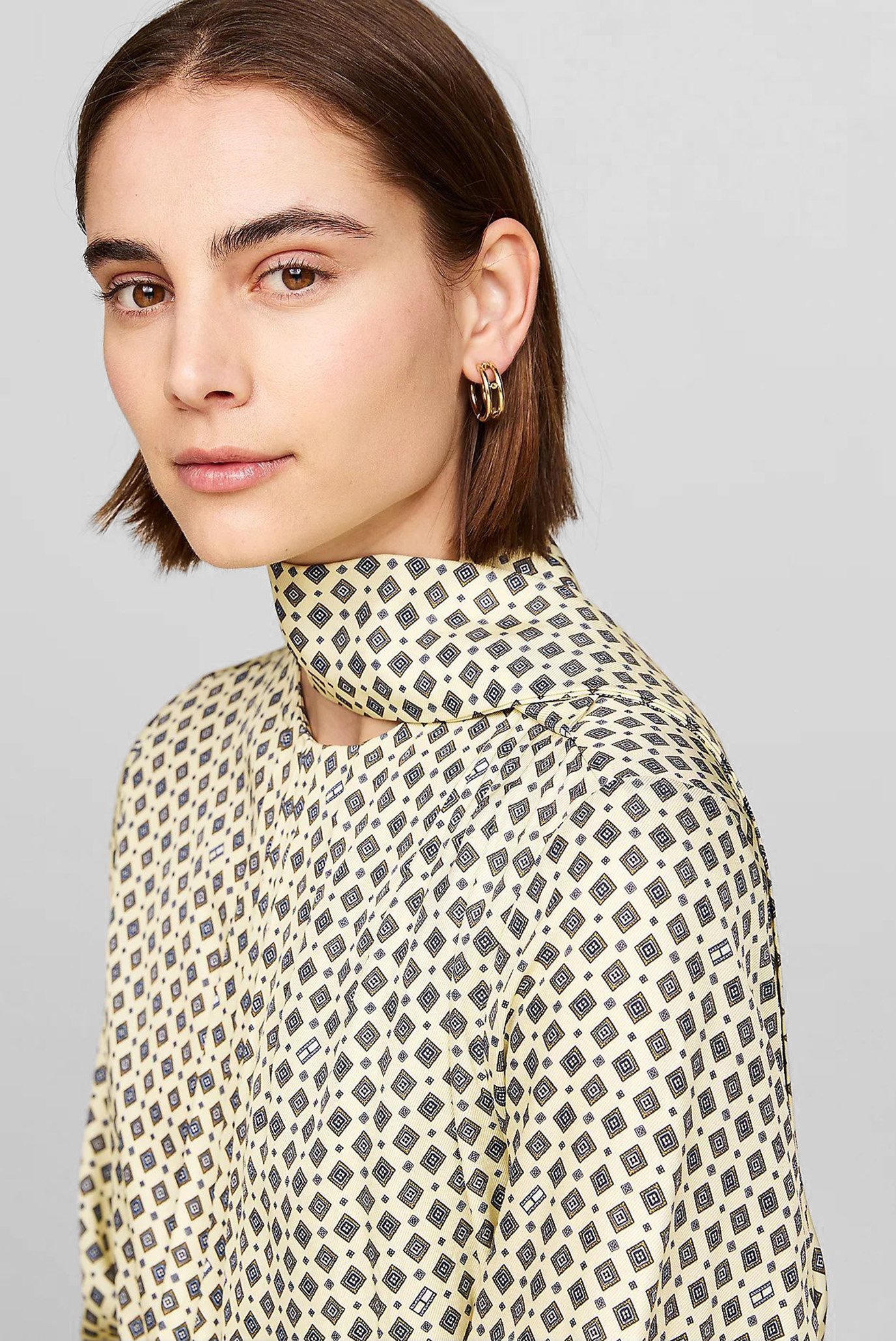 Платье FOULARD DRAPED MIDI DRESS 3