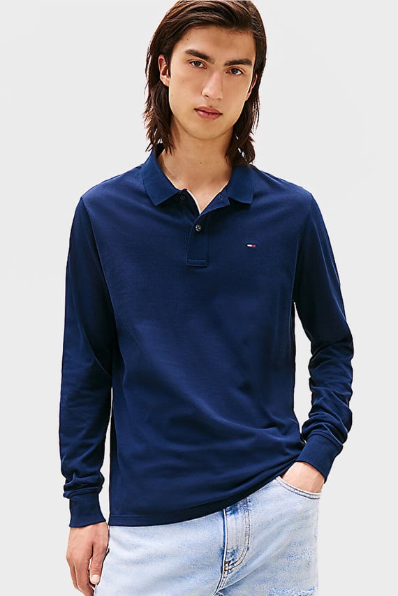 Поло с длинным рукавом TJM SLIM PLACKET POLO LS EXT Tommy Jeans Поло с длинным рукавом TJM SLIM PLACKET POLO LS EXT Tommy Jeans