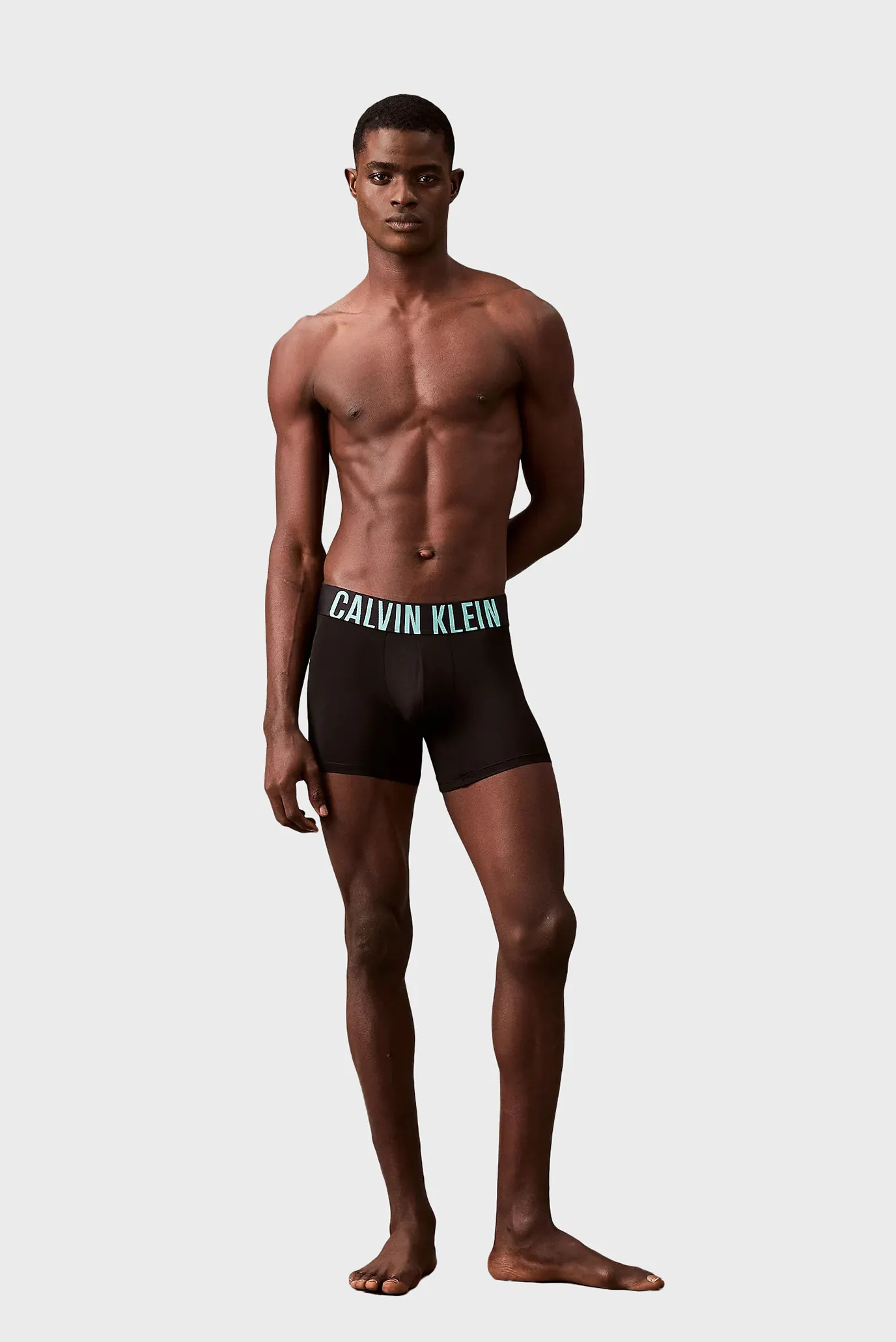 Мужские черные боксеры (3 шт) BOXER BRIEF 6