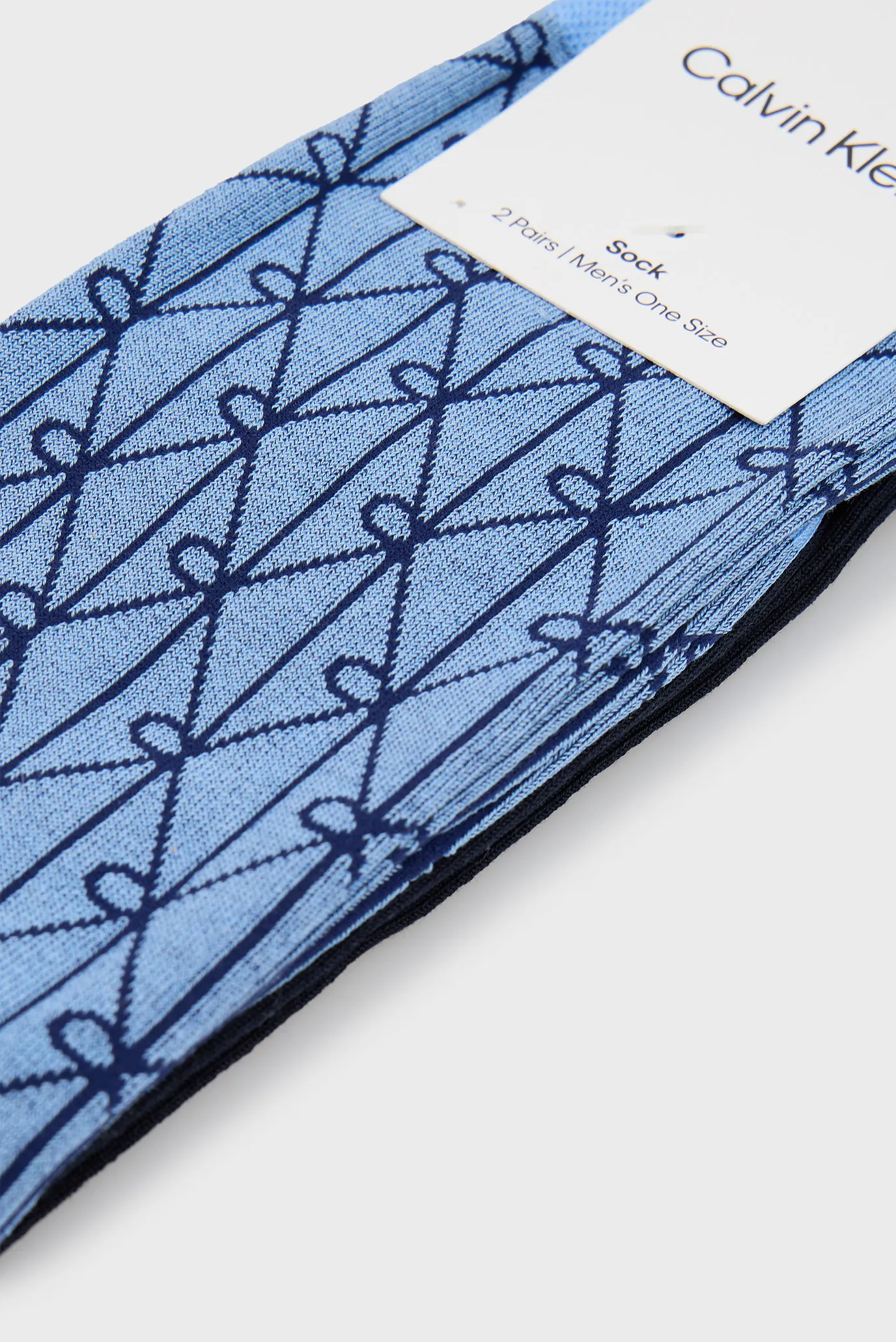 Носки CK MEN SOCK 2P EMBLEM AOP 2