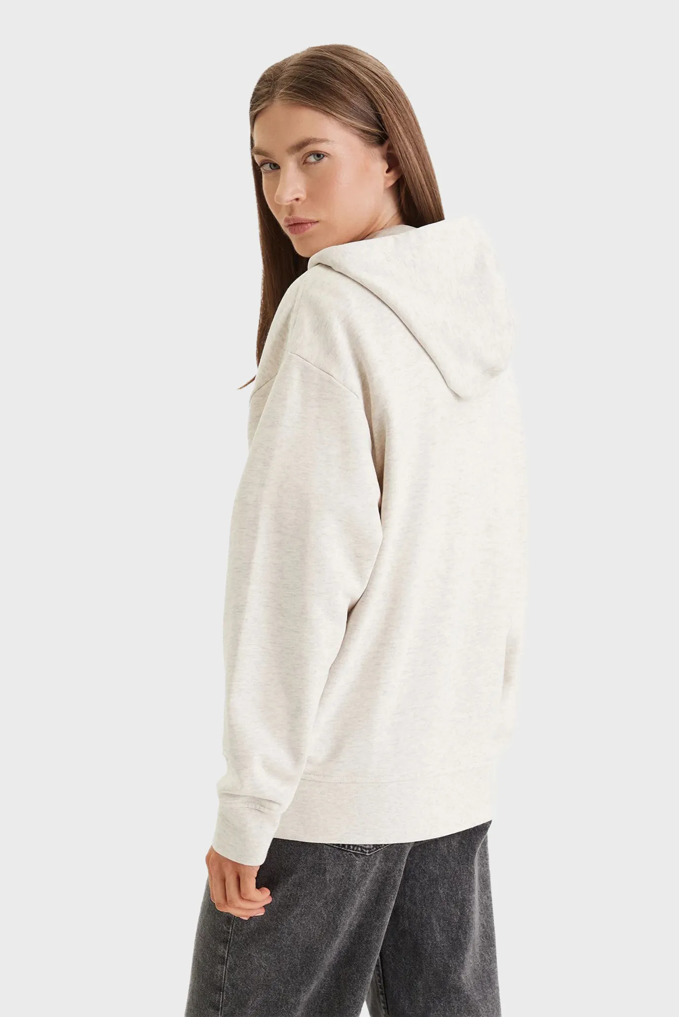 Реглан LS EMBOSSED MONOLOGO TERRY FZ HO 3