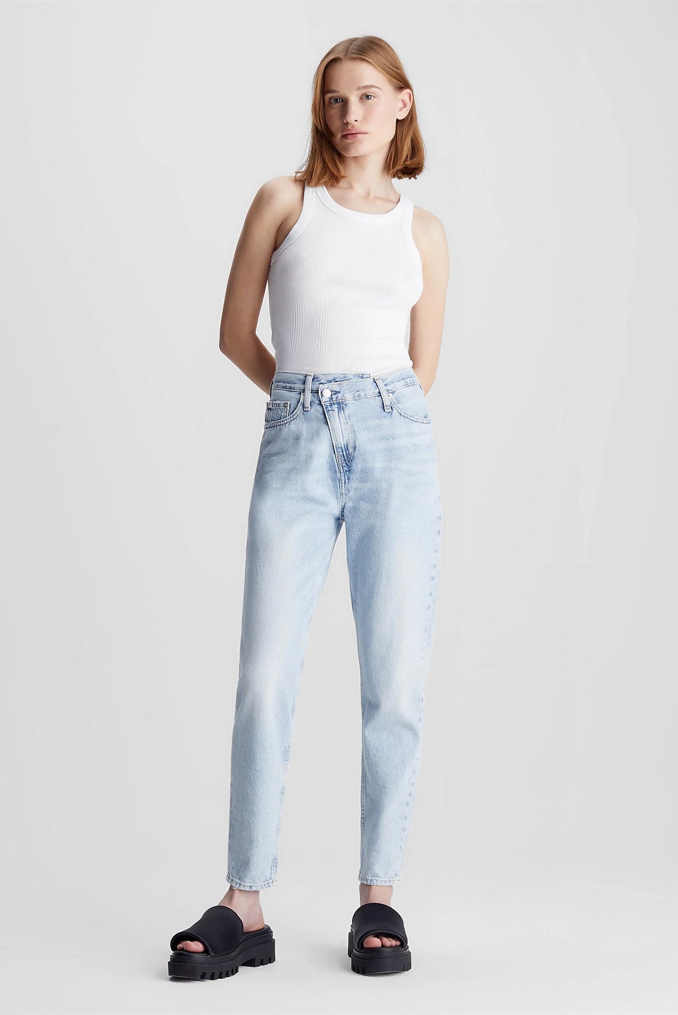 Джинсы MOM JEAN WRAP WAIST 6