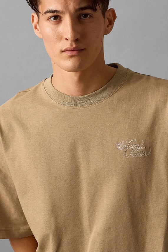 Футболка SS 2 TONE LOGO EMB OVERSIZED TEE