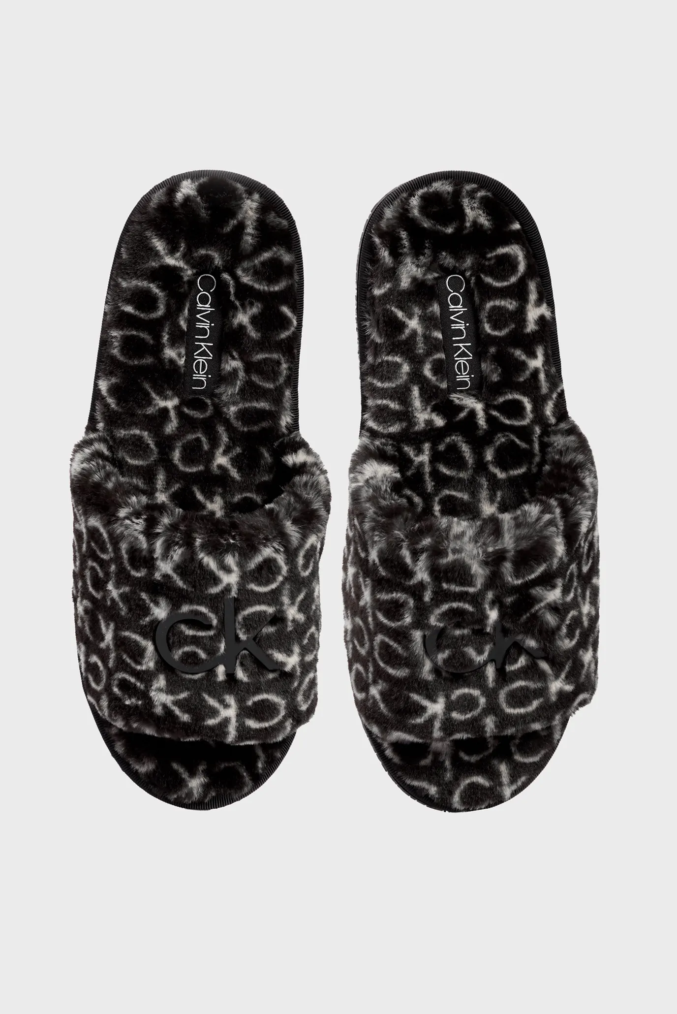 Женские черные тапочки 10