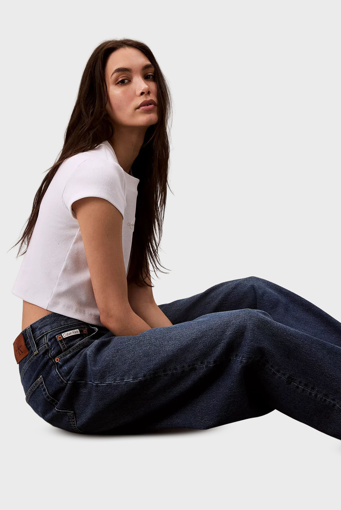 Джинсы THE WIDE LEG TINTED HORSESHOE 5