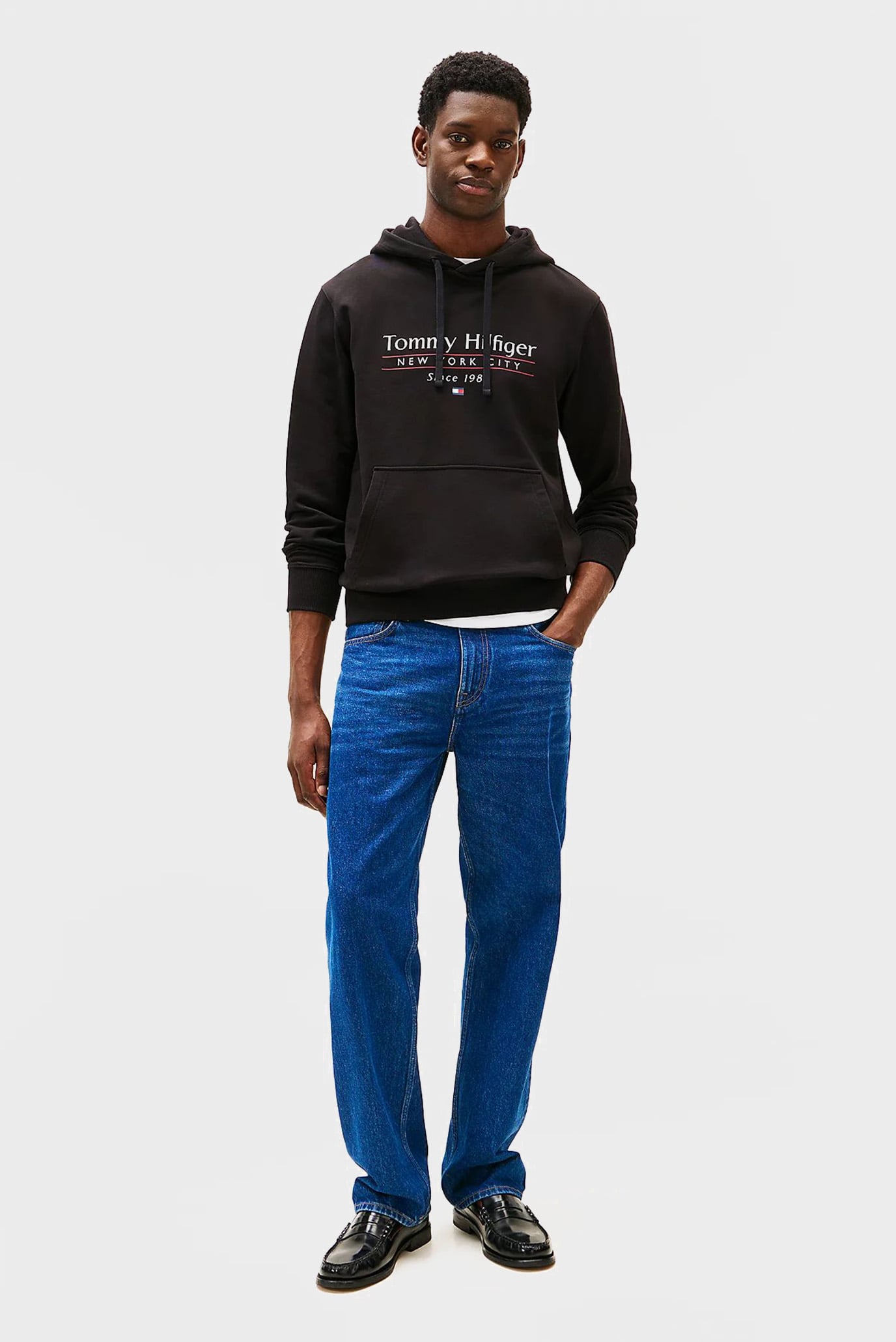 Худи HILFIGER CENTER STACK HOODY 2