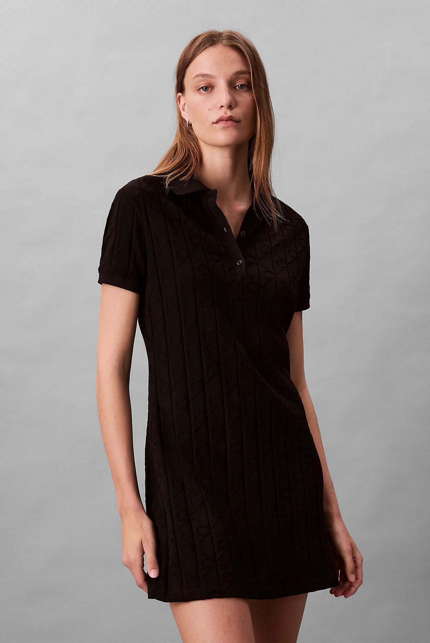 Платье SS AOP JACQUARD MINI DRESS 1