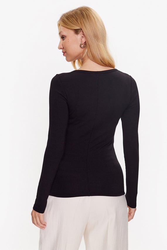 Лонгслив MODAL RIB SCOOP NECK LS TOP