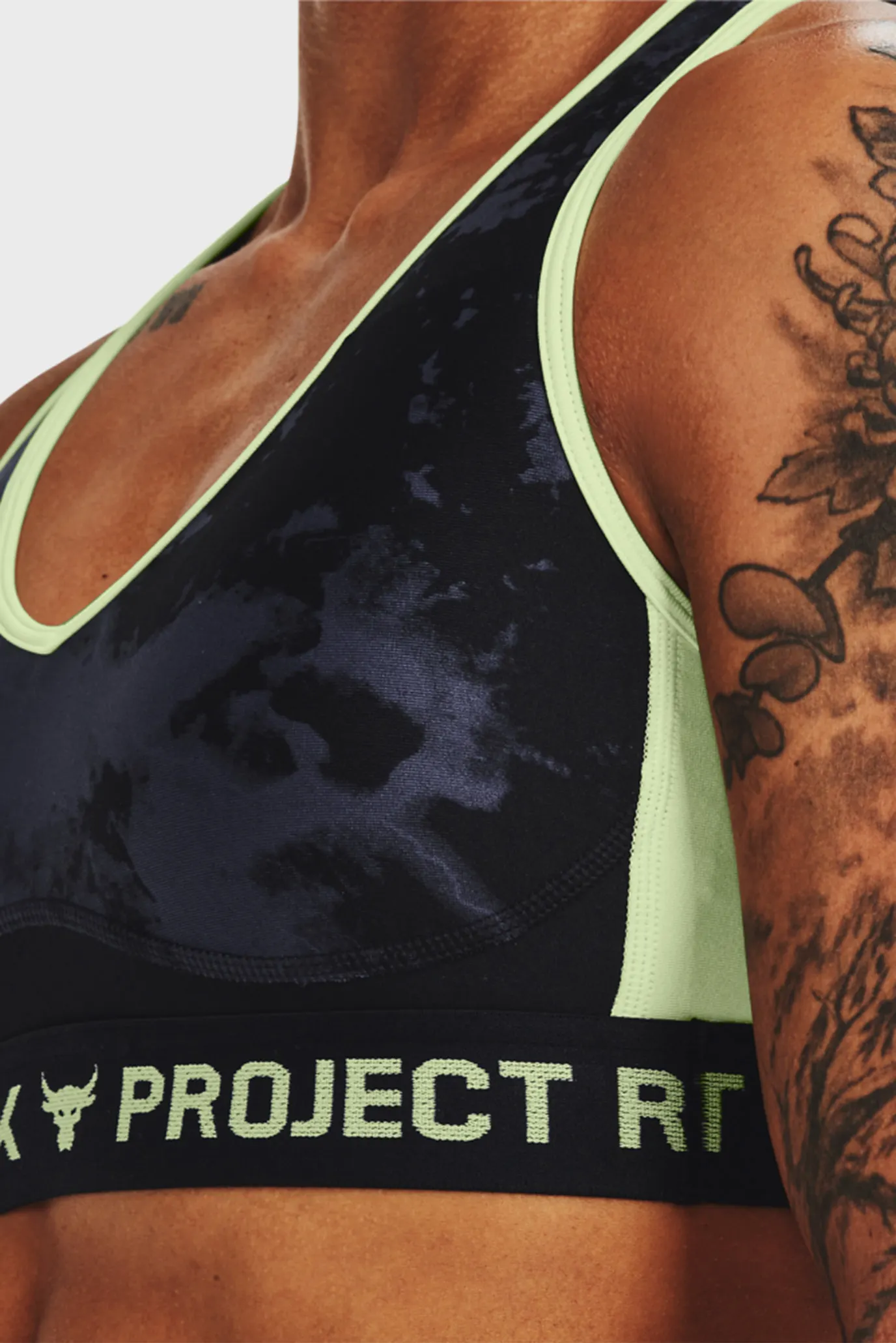 Топ UA Pjt Rck Crssbk Bra Print 13