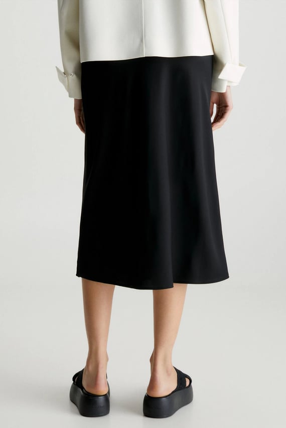 Юбка RECYCLED CDC BIAS CUT MIDI SKIRT