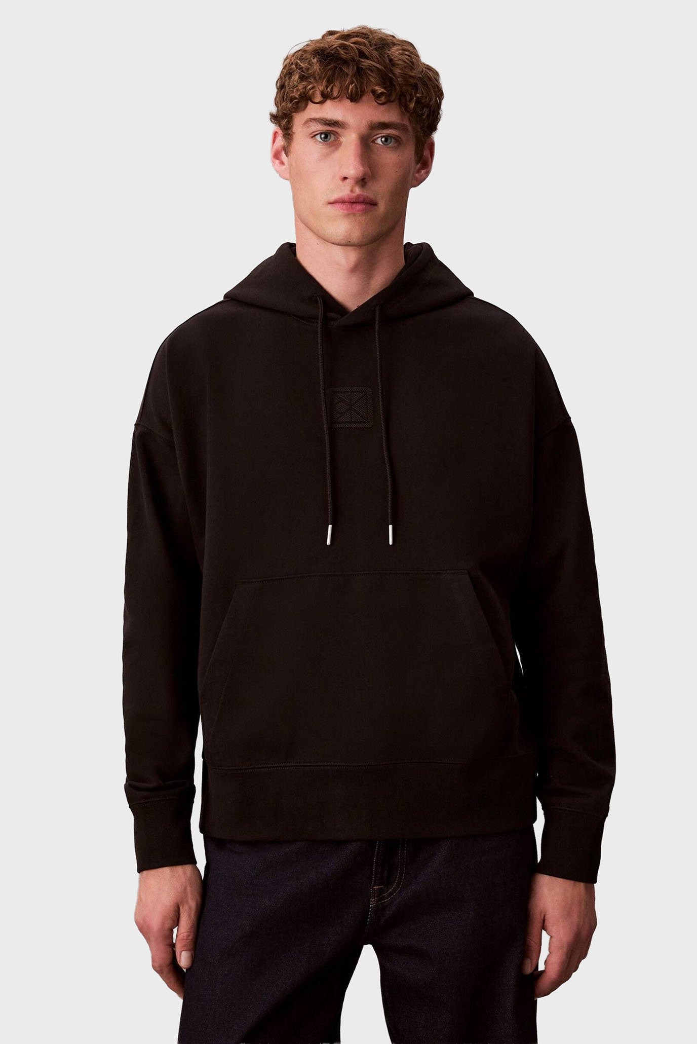 Худи PREMIUM TERRY CK EMBLEM HOODIE 1