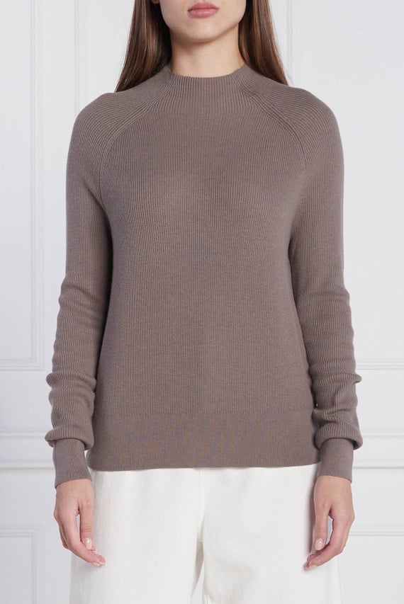 Свитер RIB MOCK NECK SWEATER