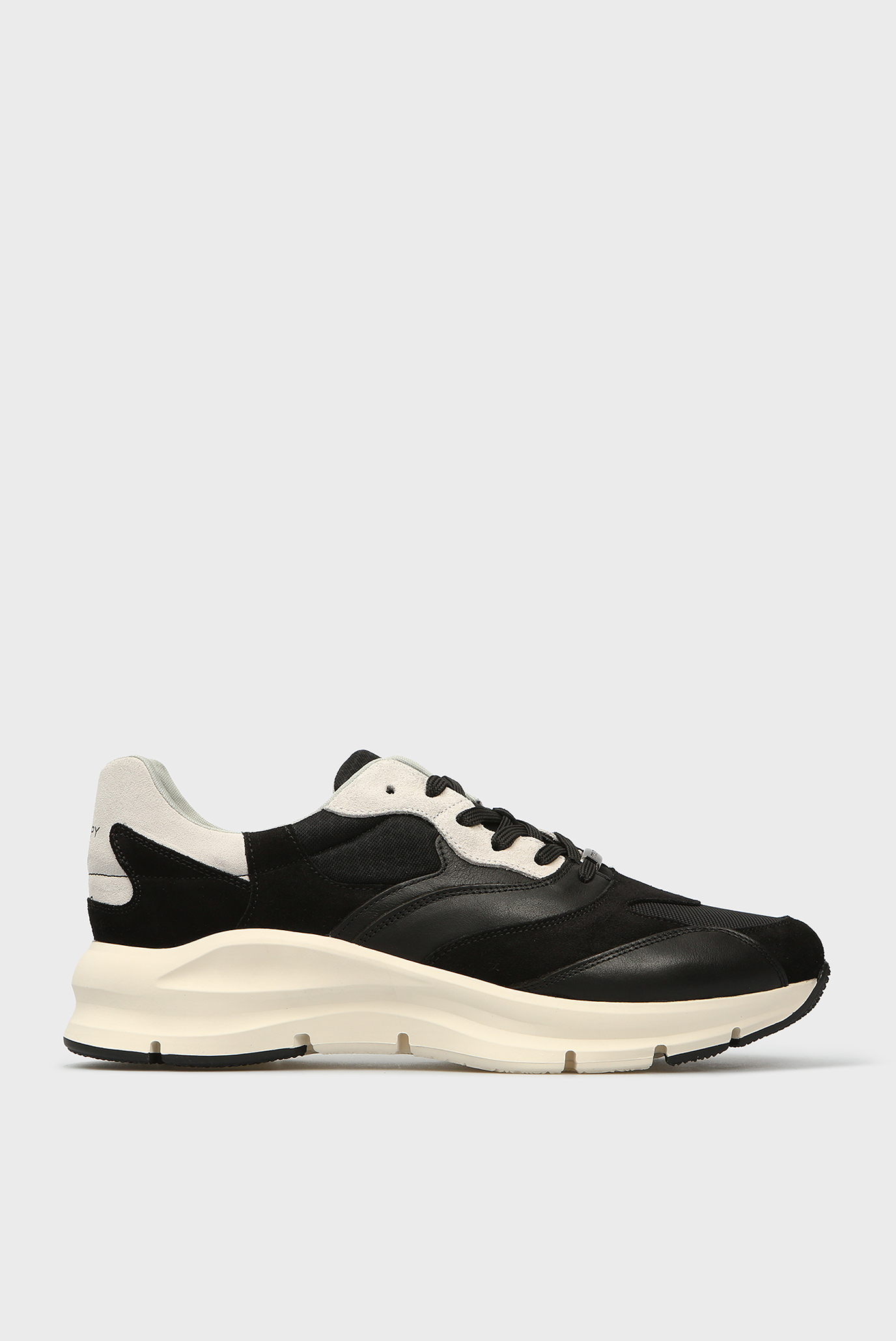 Мужские черные кожаные кроссовки Jarvis 6