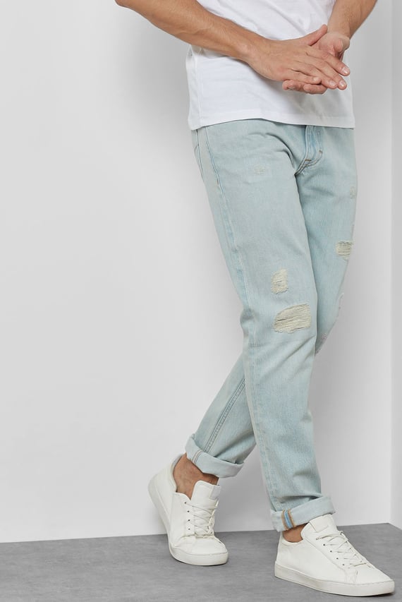 Джинсы Slim Straight - Berlin Blue DSTR Calvin Klein Jeans