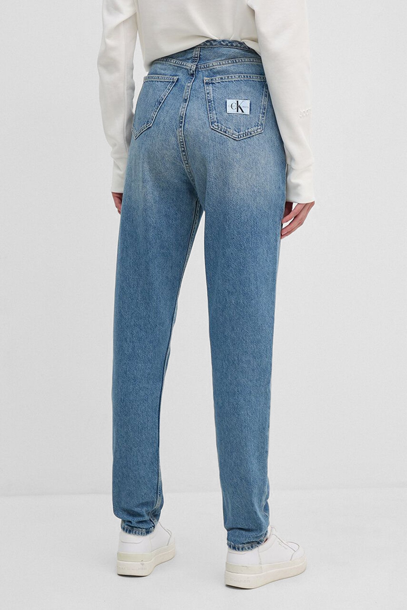 Джинсы MOM JEAN BOUND WAISTBANDCalvin Klein Jeans Джинсы MOM JEAN BOUND WAISTBAND 3