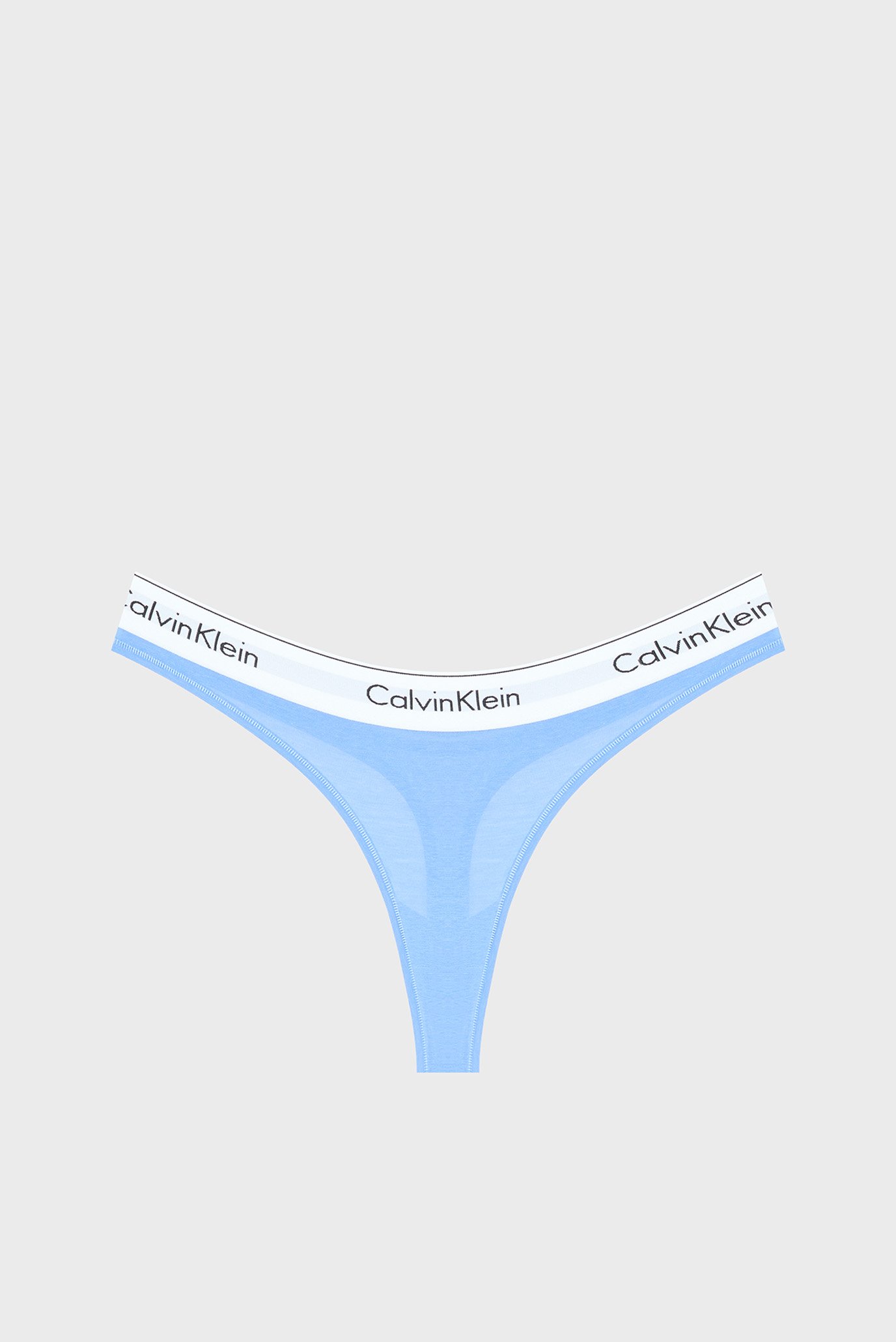 Женские голубые трусики THONGCalvin Klein Женские голубые трусики THONG 7