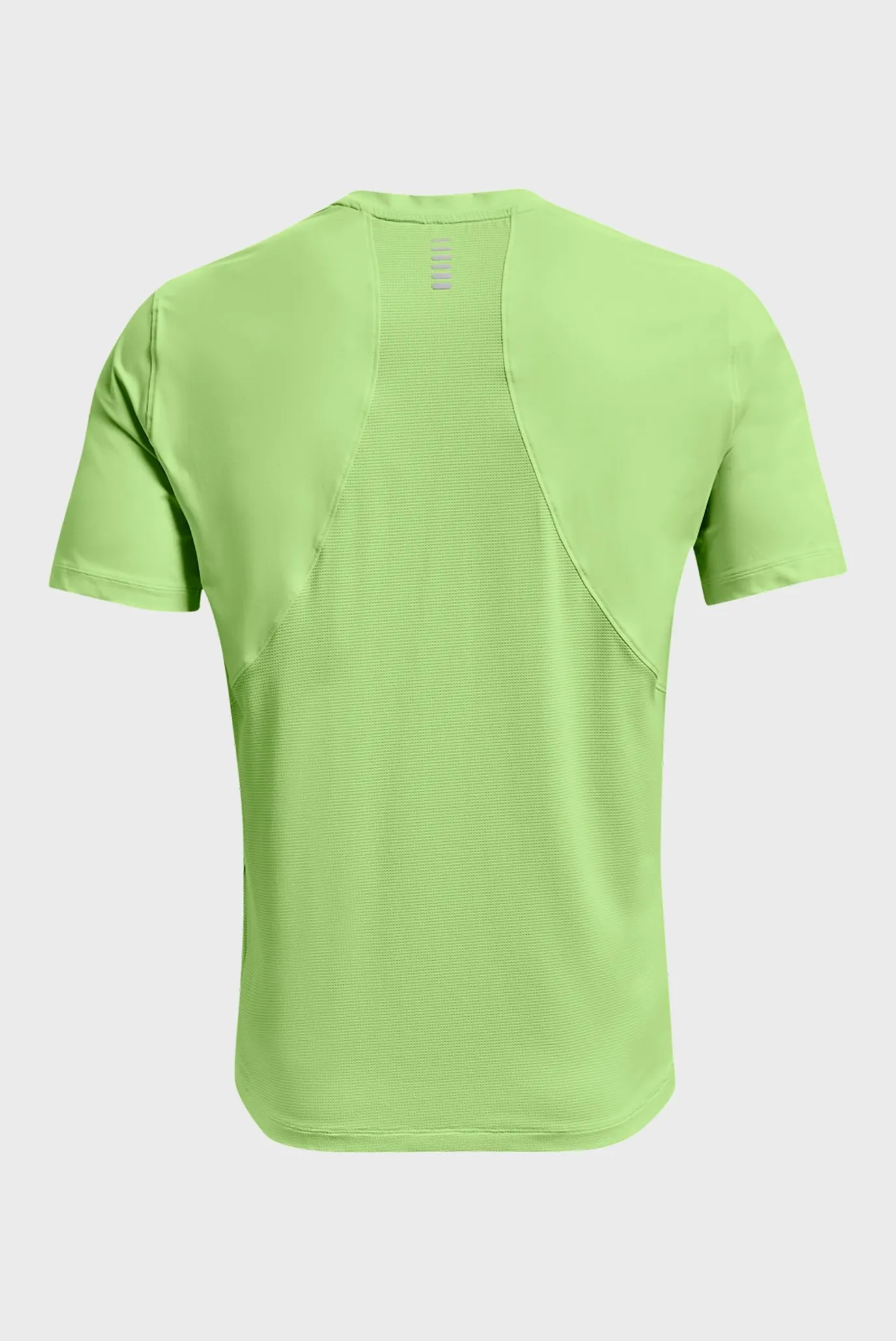 Мужская салатовая футболка UA Iso-Chill® Run 200 SS 6