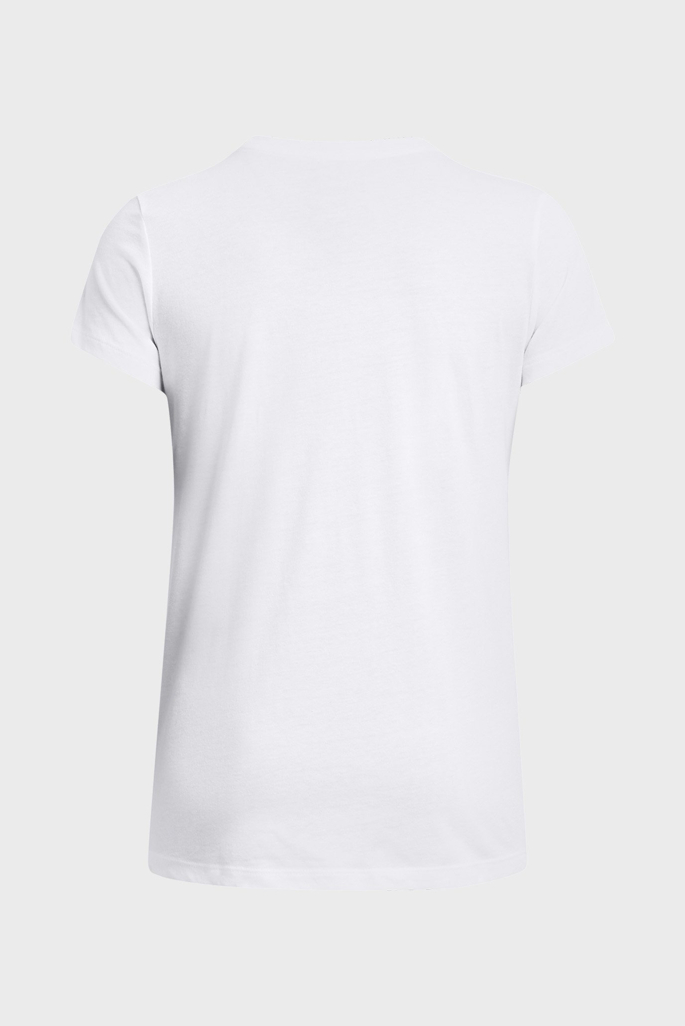 Женская белая футболка UA W SPORTSTYLE LOGO SS 4
