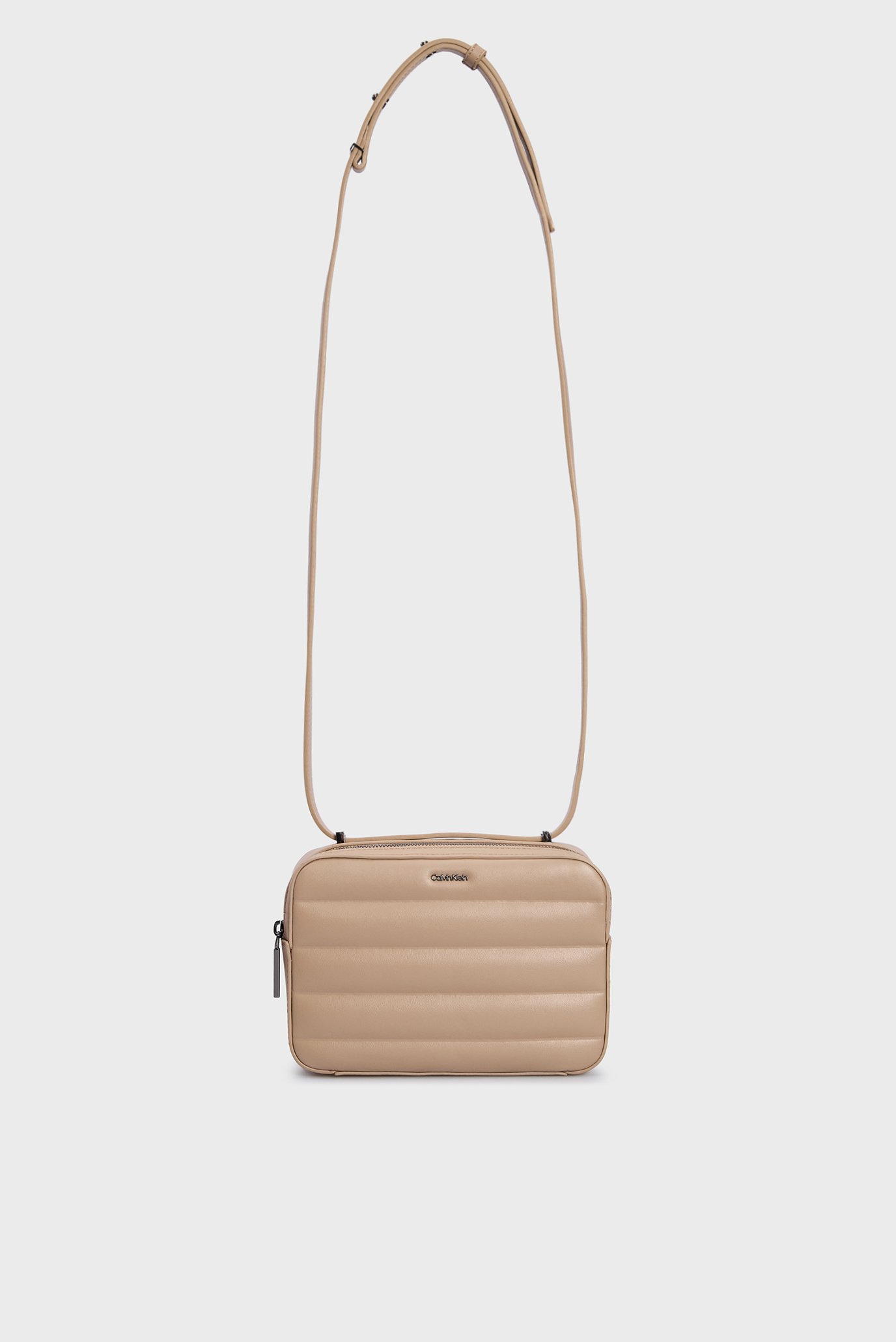 Женская бежевая сумка LINE QUILT CAMERA BAGCalvin Klein Женская бежевая сумка LINE QUILT CAMERA BAG 5