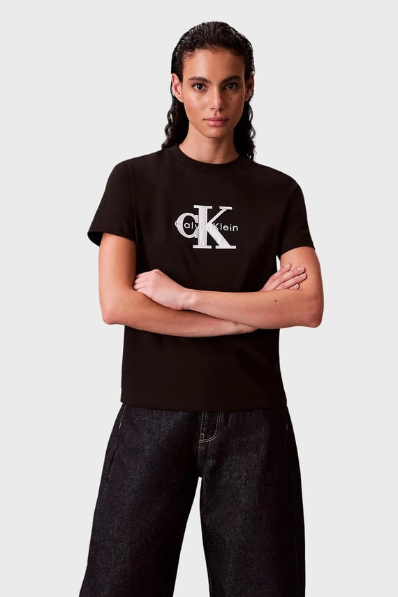 Футболка SS CLASSIC MONOLOGO METALLIC CNE Calvin Klein Jeans