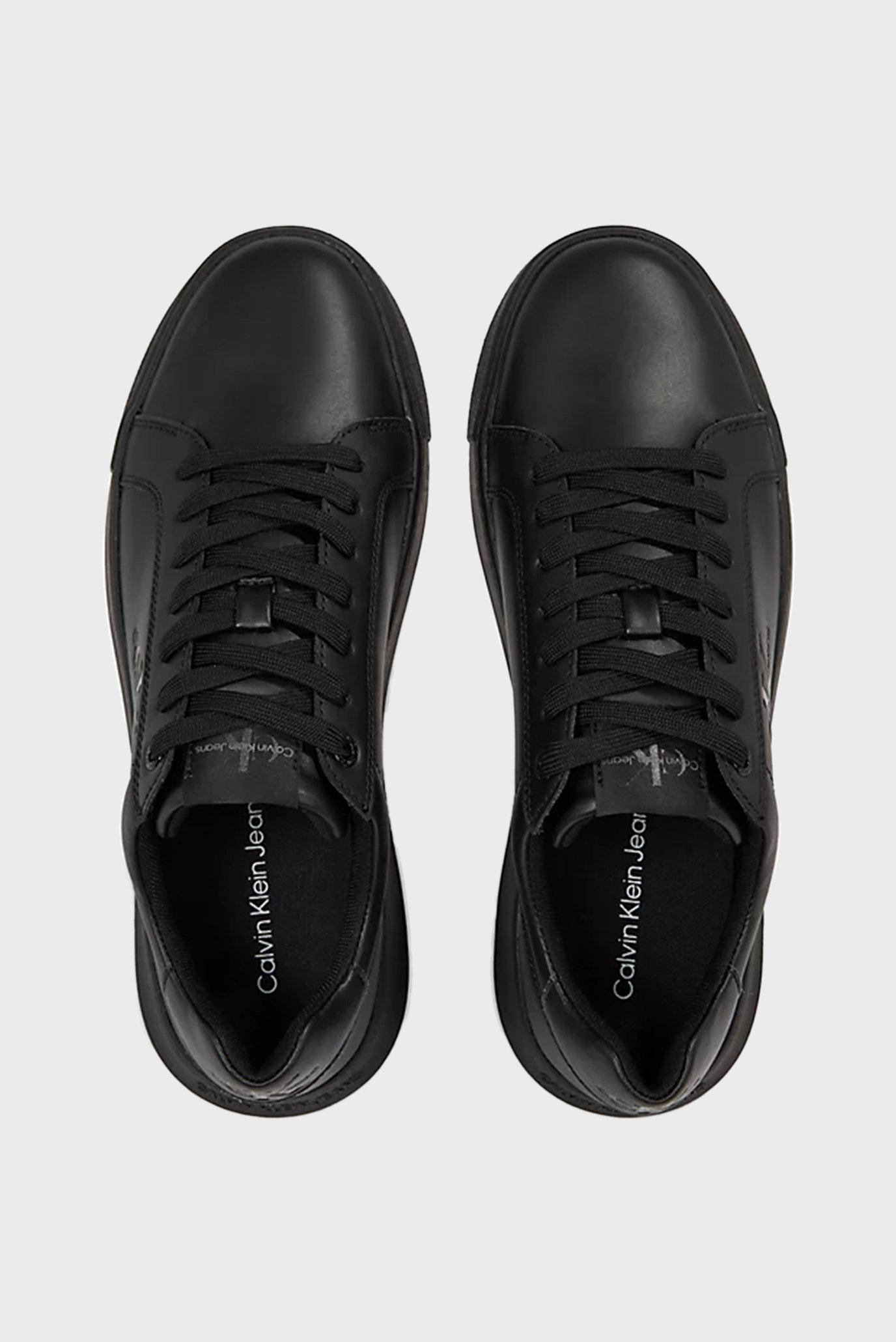 Мужские черные кожаные сникерcы CHUNKY CUPSOLE MONO LTHCalvin Klein Jeans Мужские черные кожаные сникерcы CHUNKY CUPSOLE MONO LTH 3