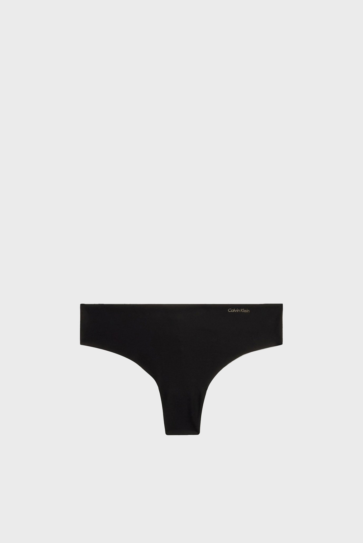 Женские черные трусики THONG 9