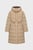 Женская бежевая куртка MW PADDED TWO TONE COAT